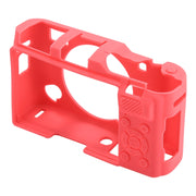 Soft Silicone Protective Case for FUJIFILM X-A5(Magenta)
