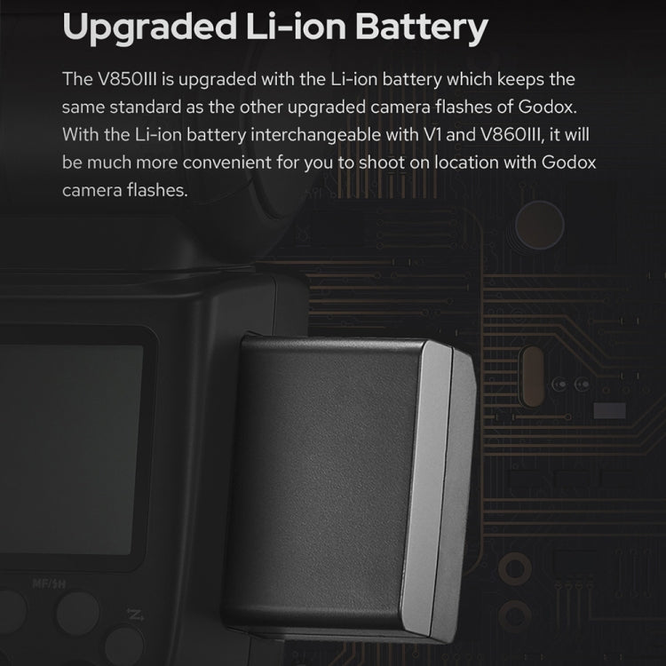 Godox V850III 2.4GHz Wireless Flash Speedlite Camera Light(AU Plug) - free shipping - PMC TechLife - Order now!