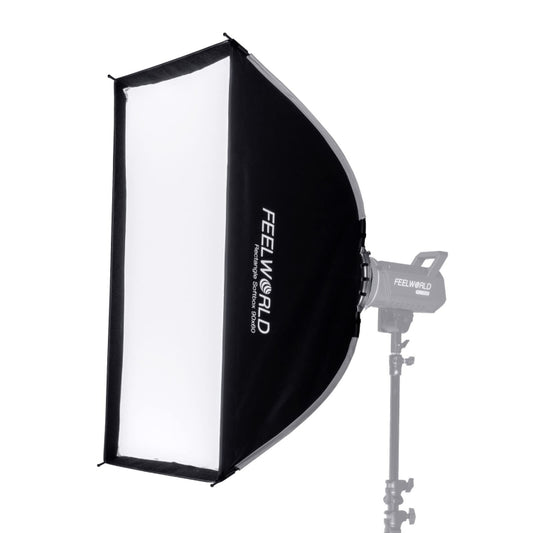 FEELWORLD FSR90 60x90cm Rectangular Softbox Quick Release Bowens Mount Diffuser - free shipping - PMC Jewellery - Order now!