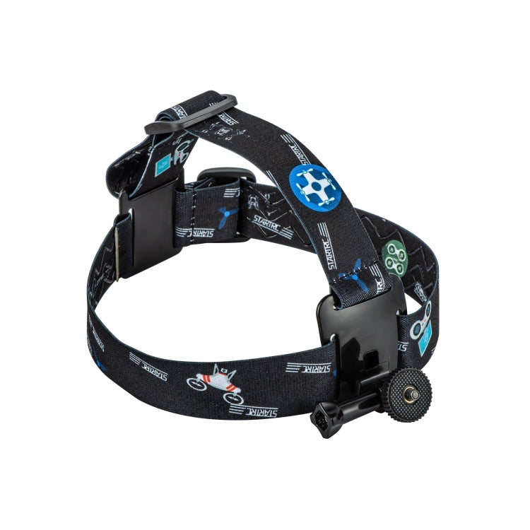 STARTRC Adjustable Head Strap Vlog FPV POV Mount Belt for GoPro, Insta360, DJI Osmo Action and Other Action Cameras(Black) - Head Belt by STARTRC | Online Shopping South Africa | PMC TechLife | Buy Now Pay Later Mobicred