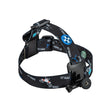 STARTRC Adjustable Head Strap Vlog FPV POV Mount Belt for GoPro, Insta360, DJI Osmo Action and Other Action Cameras(Black) - Head Belt by STARTRC | Online Shopping South Africa | PMC TechLife | Buy Now Pay Later Mobicred