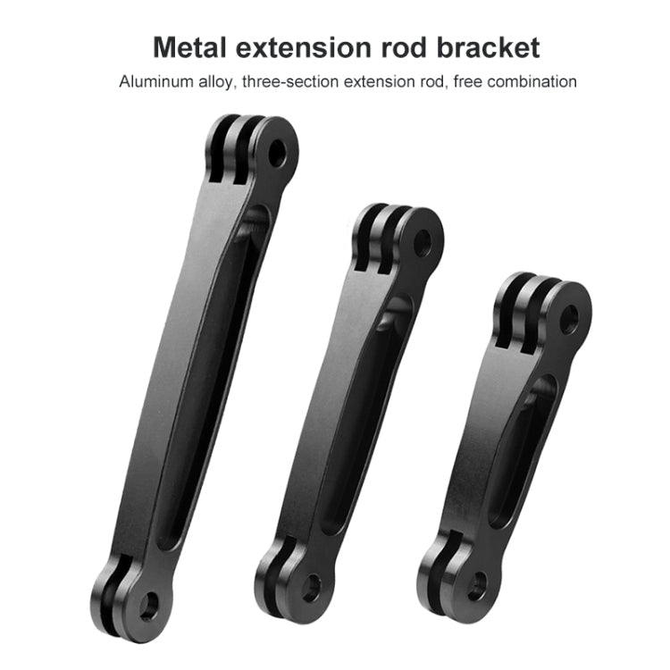 3 in 1 Joint Aluminum Extension Arm Grip Extenter for GoPro, Insta360, DJI and Other Action Cameras - Others by PMC Jewellery | Online Shopping South Africa | PMC Jewellery | Buy Now Pay Later Mobicred