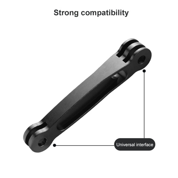 Joint Aluminum Extension Arm Grip Extenter for GoPro, Insta360, DJI and Other Action Cameras, Length: 10.8cm