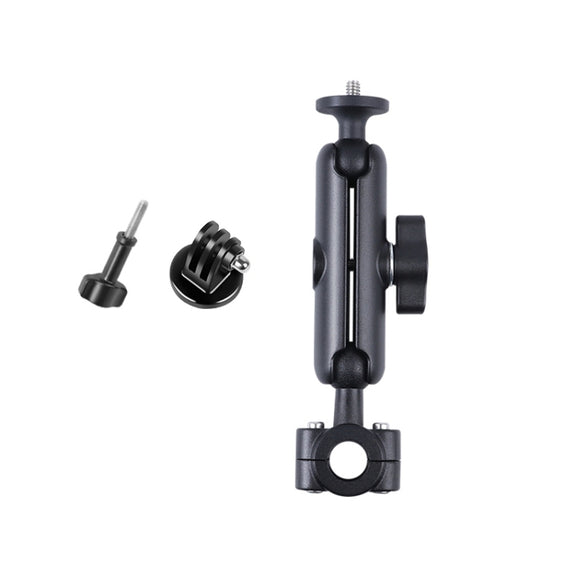 21mm Ballhead Car Front Seat Handlebar Fixed Mount Holder with Tripod Adapter & Screw for GoPro, Insta360, DJI and Other Action Cameras