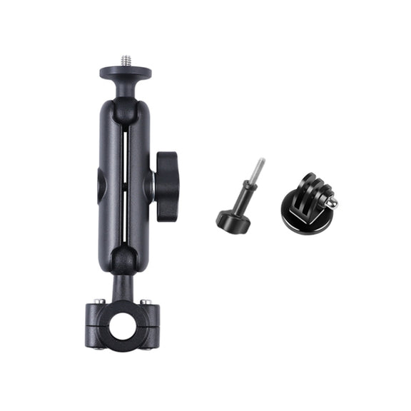 21mm Ballhead Car Front Seat Handlebar Fixed Mount Holder with Tripod Adapter & Screw for GoPro, Insta360, DJI and Other Action Cameras