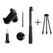 30-93cm Grip Foldable Tripod Holder Multi-functional Selfie Stick Monopod for GoPro, Insta360, DJI and Other Action Cameras, Phones