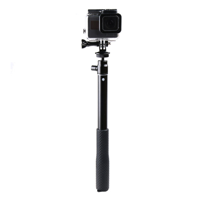 30-93cm Grip Foldable Tripod Holder Multi-functional Selfie Stick Monopod for GoPro, Insta360, DJI and Other Action Cameras, Phones