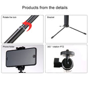 30-93cm Grip Foldable Tripod Holder Multi-functional Selfie Stick Monopod for GoPro, Insta360, DJI and Other Action Cameras, Phones