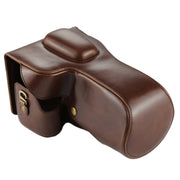 Full Body Camera PU Leather Case Bag for Nikon D7200 / D7100 / D7000 (18-200 / 18-140mm Lens) (Coffee)