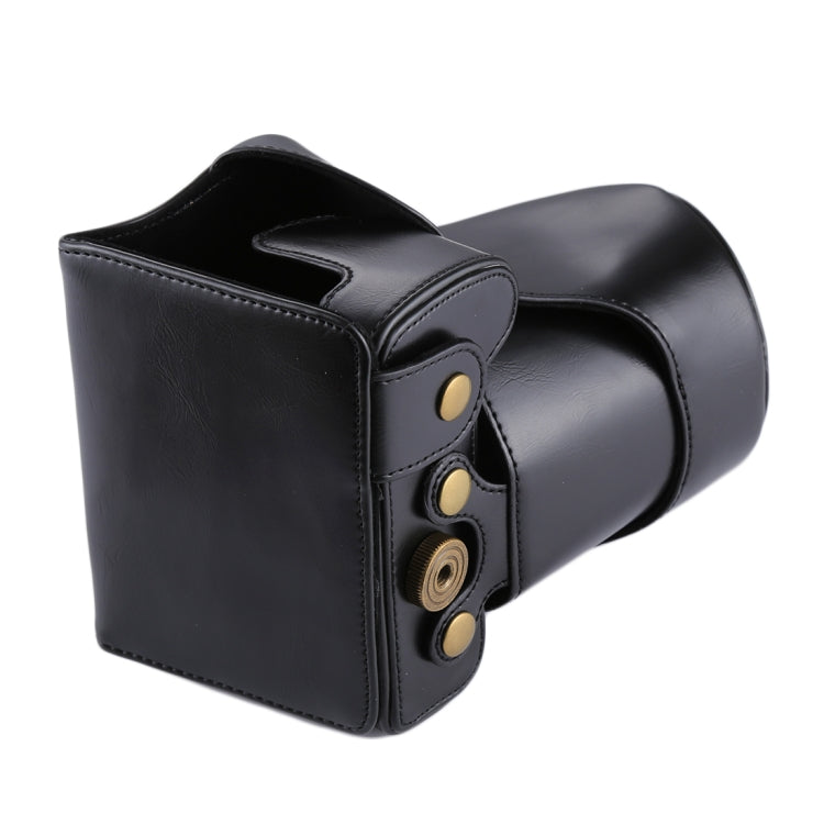Full Body Camera PU Leather Case Bag for Canon EOS 200D  (18-55mm Lens)(Black) - free shipping - PMC TechLife - Order now!