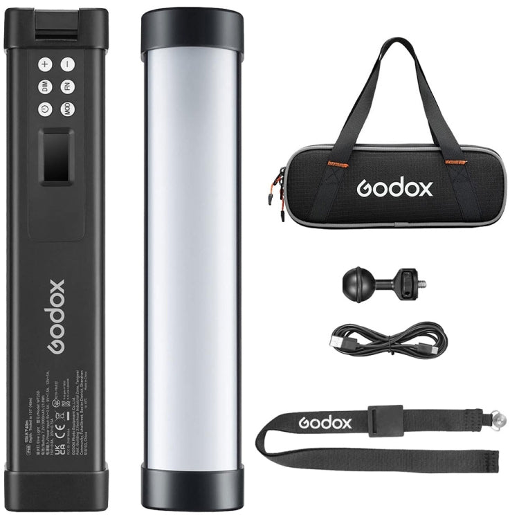 Godox WT25R Water-resistant Tube Light  25cm RGB Photo Video Fill Light