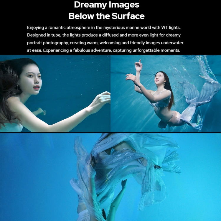 Godox WT25R Waterproof Tube Light  25cm RGB Photo Video Fill Light - free shipping - PMC TechLife - Order now!