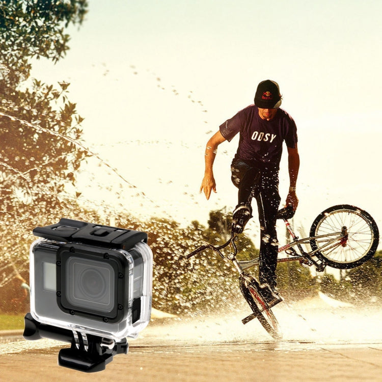 For GoPro HERO6 /5 Skeleton Housing Protective Case + Hollow Back Cover with Buckle Basic Mount & Screw, No Need to Disassemble Lens - free shipping - PMC TechLife - Order now!