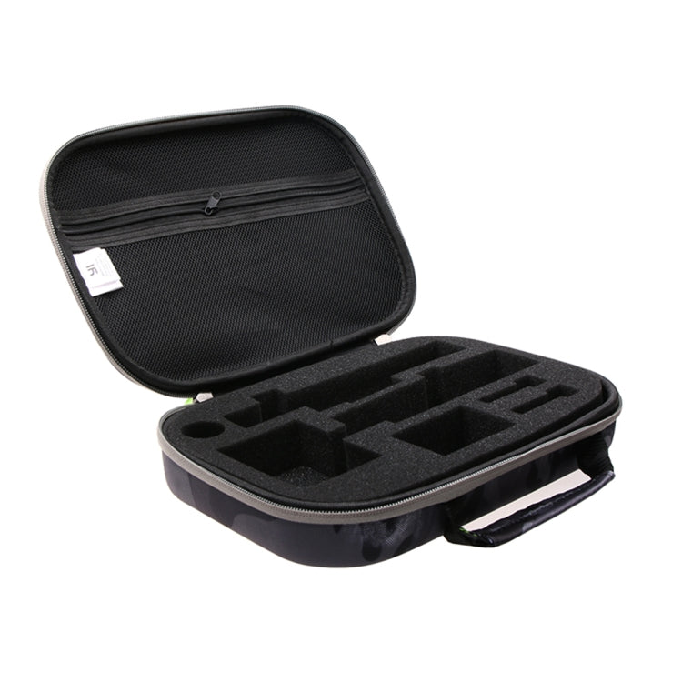 Camouflage Pattern EVA Shockproof Water-resistant Portable Case forGoPro, Insta360, DJI and Other Action Cameras Accessories, Size: 27cm x 19cm x 7cm