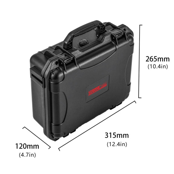 STARTRC Water-resistant EVA PP Dual-layer Suitcase Storage Box For GoPro HERO13 Black /12 Black /11 Black /10 Black /9 Black (Black)