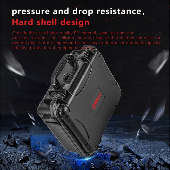 STARTRC Water-resistant EVA PP Dual-layer Suitcase Storage Box For GoPro HERO13 Black /12 Black /11 Black /10 Black /9 Black (Black)