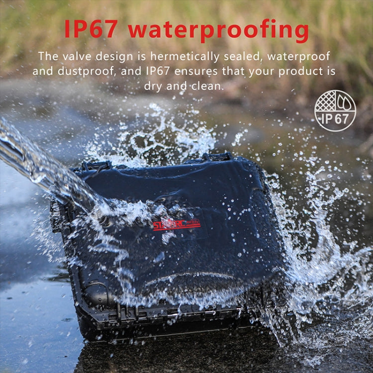 STARTRC Water-resistant EVA PP Dual-layer Suitcase Storage Box For GoPro HERO13 Black /12 Black /11 Black /10 Black /9 Black (Black)