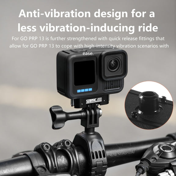 For GoPro HERO13 Black STARTRC Magnetic Quick Release Base Mount (Black)