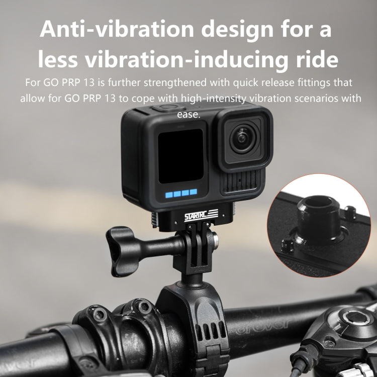For GoPro HERO13 Black STARTRC Magnetic Quick Release Base Mount (Black)