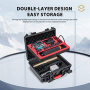 For Insta360 Ace / Ace Pro STARTRC Water-resistant Dual-layer Suitcase Storage Box (Black)