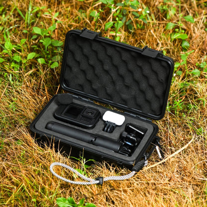 For GoPro HERO STARTRC Waterproof ABS Suitcase Shoulder Storage Box (Black) - free shipping - PMC Jewellery - Order now!