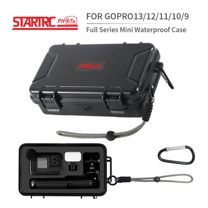 For GoPro HERO STARTRC Waterproof ABS Suitcase Shoulder Storage Box (Black) - free shipping - PMC Jewellery - Order now!