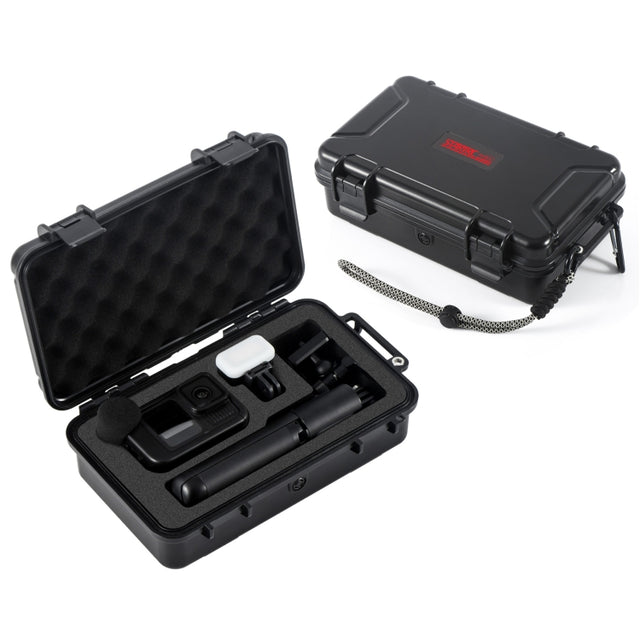 For GoPro HERO STARTRC Water-resistant ABS Suitcase Shoulder Storage Box (Black)