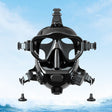 Water Sports Diving Snorkeling Mask Swimming Glasses for GoPro, Insta360, DJI and Other Action Cameras (Black) - Diving Mask by PMC TechLife | Online Shopping South Africa | PMC TechLife