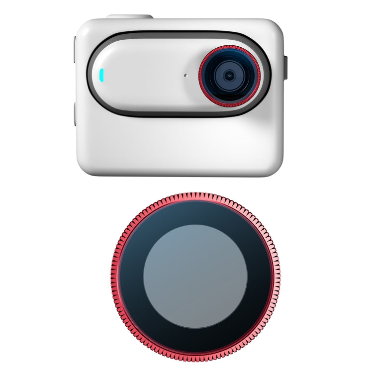 For Insta360 GO 3S STARTRC CPL Camera Lens Filter (Black Red) - free shipping - PMC Jewellery - Order now!