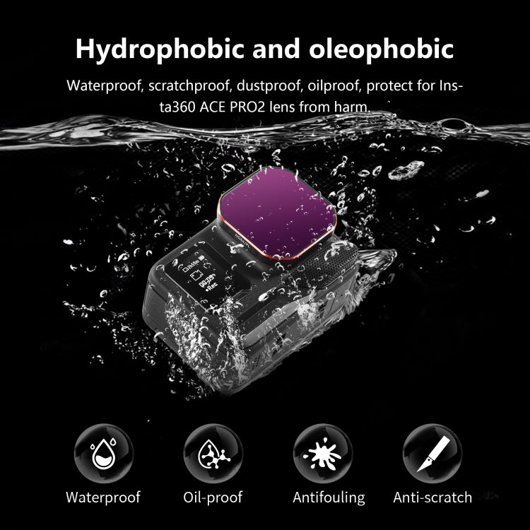 For Insta360 Ace Pro 2 STARTRC 4 in 1 ND16PL ND32PL ND64PL ND128PL Camera Lens Filter - free shipping - PMc TechLife - Order now!