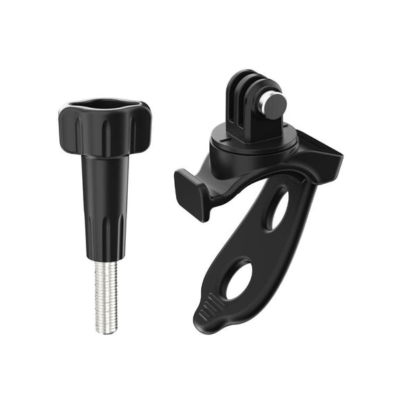 Sunnylife Action Camera Flexible Mount 360 Strap Wrap Band Mount Bike Tube Clip Holder (Black)