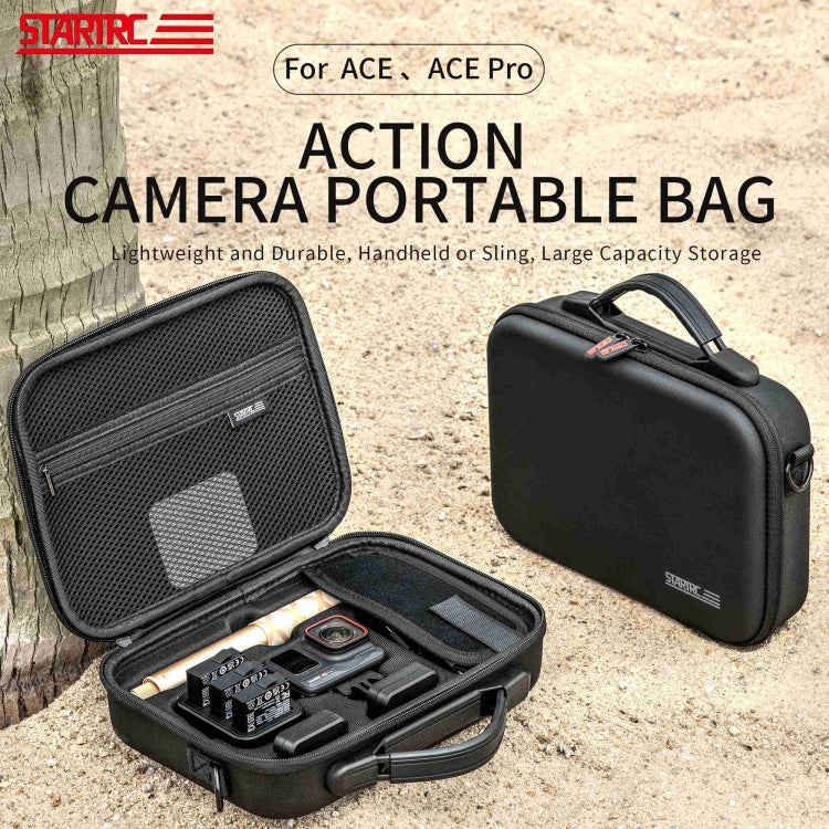 For Insta360 Ace / Ace Pro STARTRC Portable PU Storage Box Case (Black) - free shipping - PMC TechLife - Order now!