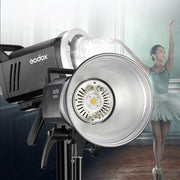 Godox MS300-V Studio Flash Light 300Ws Bowens Mount Strobe Light with Lamp Cover (EU Plug)