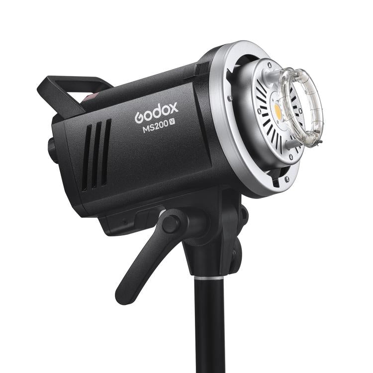 Godox MS200-V Studio Flash Light 200Ws Bowens Mount Strobe Light with Lamp Cover (AU Plug)
