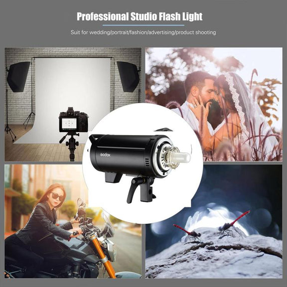 Godox DP400III Studio Flash Photo Light 400Ws 2.4G Wireless X System Bowens Mount Strobe Light, No Lamp Cover (US Plug)