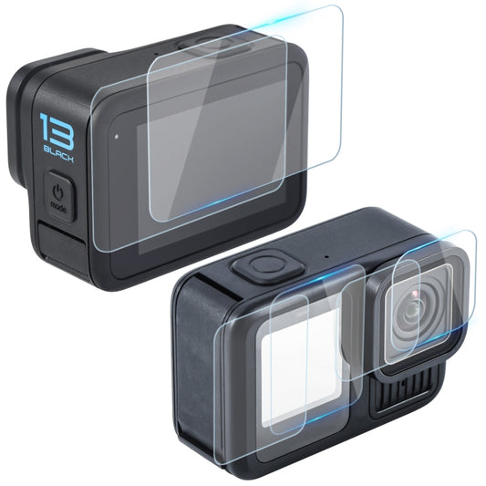 For GoPro HERO13 Black STARTRC 2 Sets 3 in 1 Lens and Front Back Screen Tempered Glass Film - free shipping - PMC Jewellery - Order now!