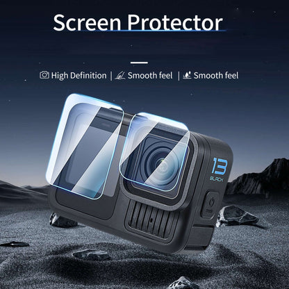For GoPro HERO13 Black STARTRC 2 Sets 3 in 1 Lens and Front Back Screen Tempered Glass Film - free shipping - PMC Jewellery - Order now!