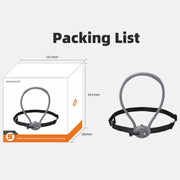 Sunnylife POV Neck Mount Hand Free Video Vlog Neck Selfie Holder with Body Strap (Grey)