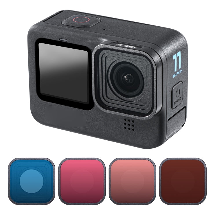 STARTRC 4 in 1 ND8 ND16 ND32 CPL Lens Filter for GoPro HERO13 Black /12 Black /11 Black /10 Black /9 Black - free shipping - PMC TechLife - Order now!