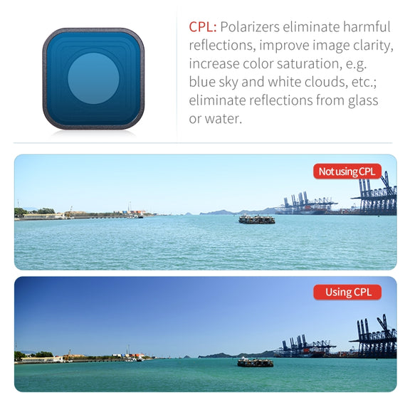 STARTRC 4 in 1 ND8 ND16 ND32 CPL Lens Filter for GoPro HERO13 Black /12 Black /11 Black /10 Black /9 Black