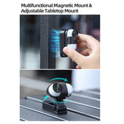 For Insta360 GO3 / GO 3S Sunnylife 360 Rotation Foldable Magnetic Mount (Black)