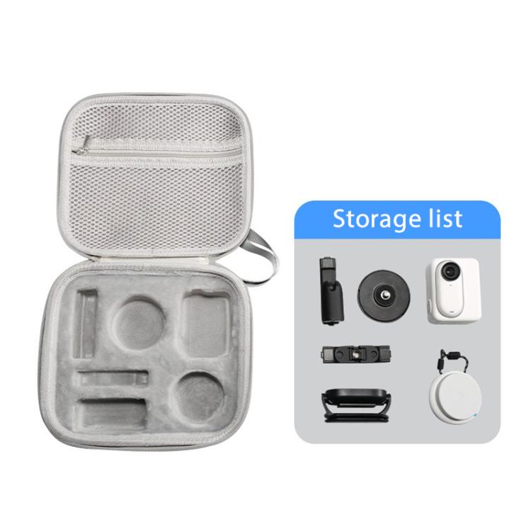 For Insta360 GO 3 / GO 3S Portable EVA Storage Box Case (Grey)