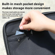 For Insta360 X4 / X5 Carrying Case Portable Storage Bag, Size:33.4 x 24 x 6.7cm (Grey)