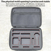 For Insta360 X4 / X5 Carrying Case Portable Storage Bag, Size:33.4 x 24 x 6.7cm (Grey)