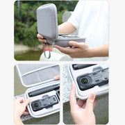 For Insta360 X4 / X5 Carrying Case Portable Storage Bag, Size: 24.2 x 16 x 6.3cm (Grey)