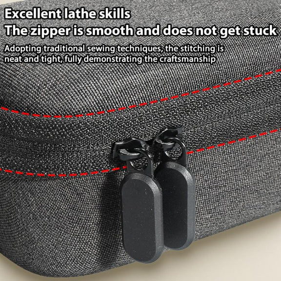 For Insta360 X4 / X5 Body Carrying Case Portable Storage Bag, Size: 16 x 8.1 x 6.6cm (Grey)