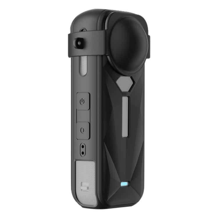 For Insta360 X5 Camera Body Cover Silicone Case with Lens Cover (Black) - free shipping - PMC TechLife - Order now!