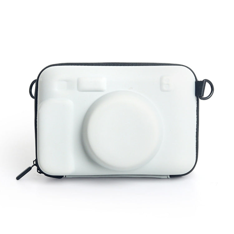 Oxford Cloth EVA Storage Bag with Strap For FUJIFILM Instax WIDE 400 / 210 / 300 (White) - Leather Bag by PMC TechLife | Online Shopping South Africa | PMC TechLife | Buy Now Pay Later Mobicred