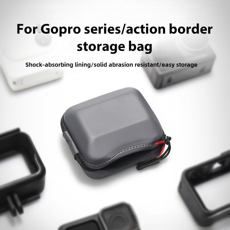 Portable Body Half Coverage Storage Box Bag for GoPro / DJI Action Camera (Grey)