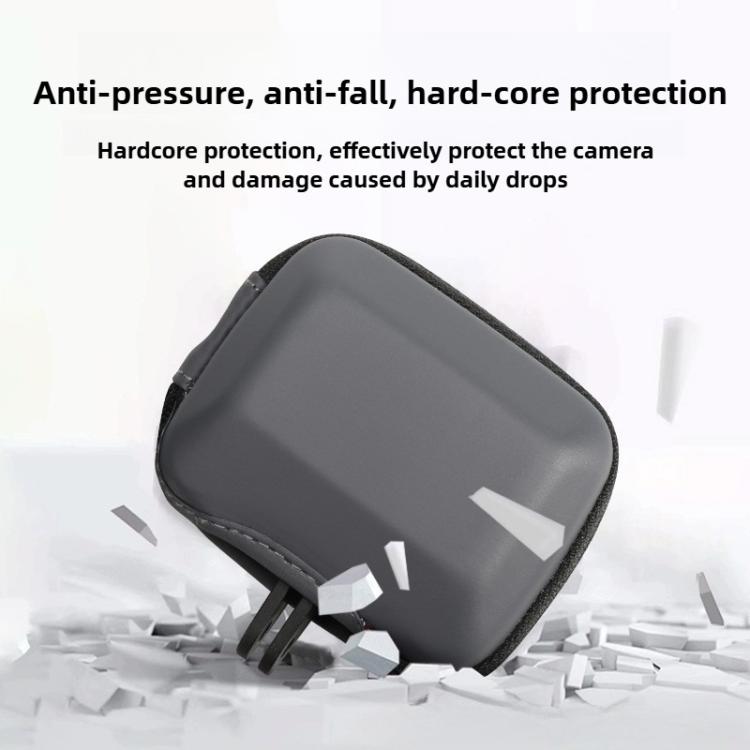 Portable Body Half Coverage Storage Box Bag for GoPro / DJI Action Camera (Grey)